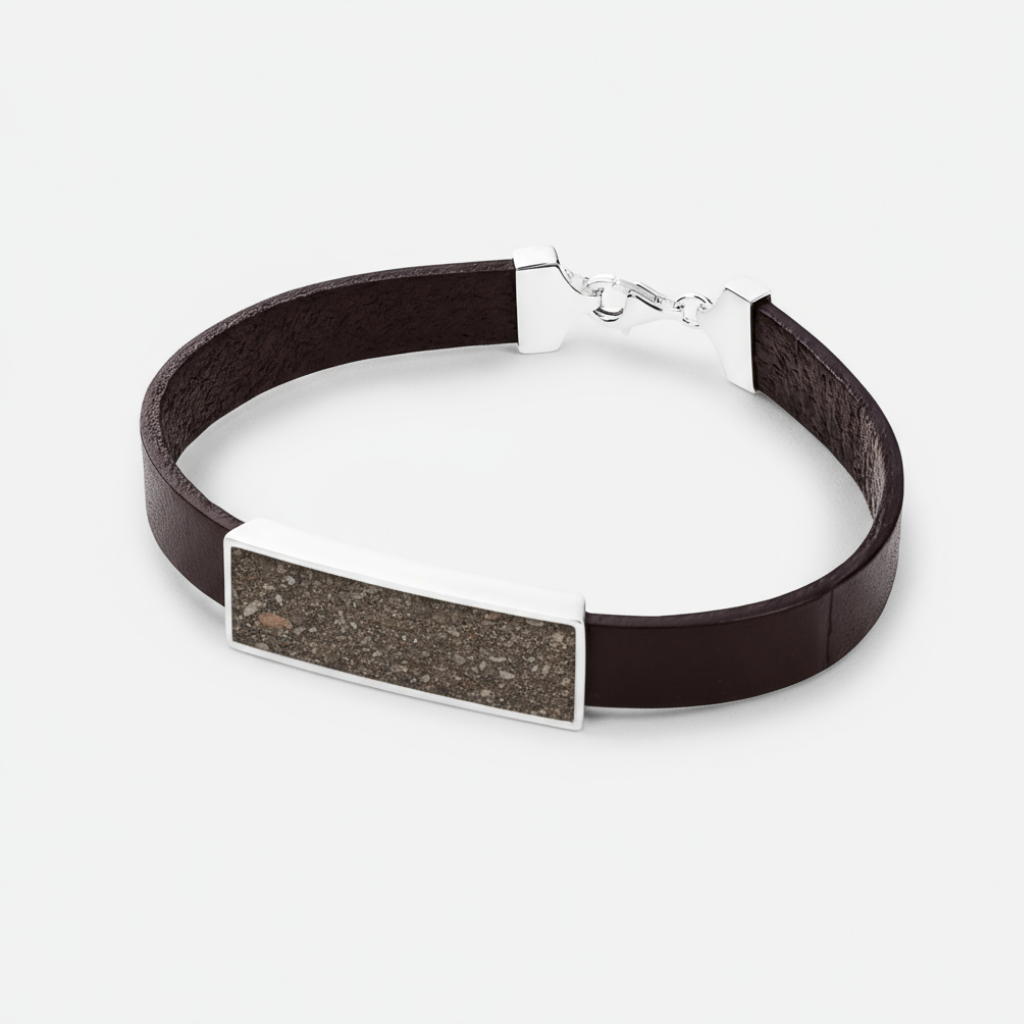 Pulsera chapa de cenizas