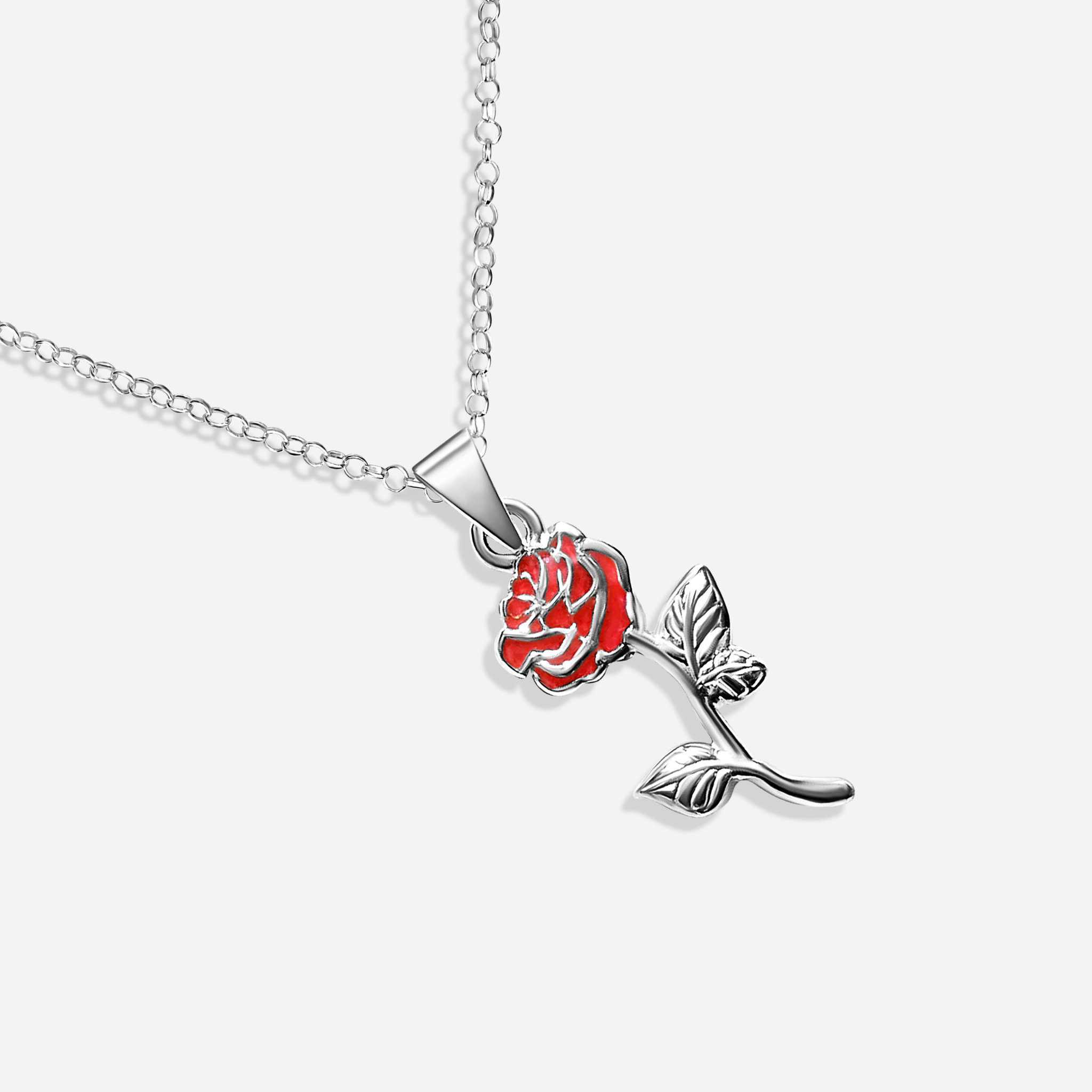 Colgante rosa de cenizas